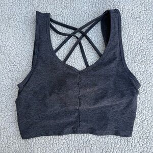 Zella Lola Live In Cropped Tank Sz S